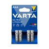Varta Batteri prof lithium 4xAAA aaa.