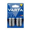 Varta Batteri prof lithium 4xAA aa/2900mah.