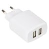 USB charger 3,4A, 2 uttak standard