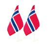 Bilflagg 2pk Rød