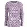 Jaquard genser cerise