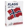 Flagg 200x145cm rødt,hvitt,blått