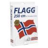 Flagg 250x185cm Rødt,Hvitt,Blått