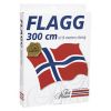 Flagg 300x218cm rød/hvit/blå