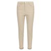 Lifetime Camilla jeans med strassbånd beige