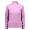 Jacquard polo med glidelås
