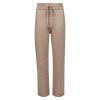 Strikket bukse Noosa Mørk beige
