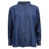 Tencel bluse Blå..