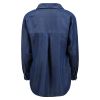 Tencel bluse Blå..