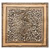 Mona skjerf 70*70 cm Brun