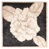 Nadia skjerf 70*70 cm Beige-sort