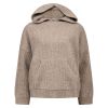 Sofia hettegenser Mørk beige