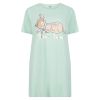 Oversize t-skjorte Bambi Grønn