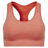 Seamless sports-bh Fersken.