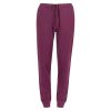 Behagelig joggebukse i 70% merinoull. cerise.