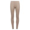 Longs i merinoull/silke Beige.