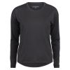 Active Sport langermet treningstopp sort.