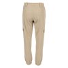 Lifetime cargobukse med strikk i livet beige