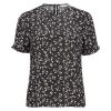 Lifetime topp med valmueprint sort/brun