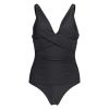 Badedrakt med drapering