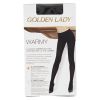 Golden Lady Warmy glatt strømpebukse sort
