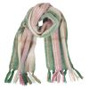 Lifetime Dasha skjerf beige-grønn-rosa.