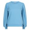 Lifetime Anna collegegenser med puffermer aqua.