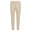 Lifetime Camilla jeans med strassbånd beige
