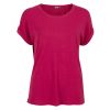 Kirsten t - shirt mørkerosa