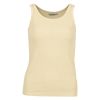 Tina rib top lysegul