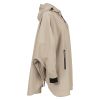 Lifetime Vestland poncho mørk-beige.