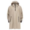 Lifetime Vestland poncho mørk-beige.