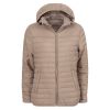 Geilomoen jakke dame Mørk beige