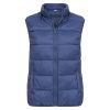 Lightweight vest med hette Blå