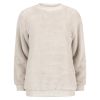 Fleece pyjamas beige