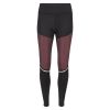Livarden vintertights sort/burgunder.