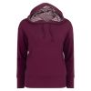 Safa hettegenser cerise.