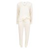 Nightwear Kosesett Alma lys beige.