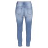 Camilla jeans ankel lyseblå