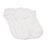 Bambus-sokker sneakers 5 pack hvit