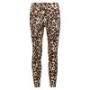 Tights ensfarget Britney Leoprint