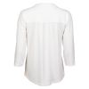 Bluse med knapper Britney Offwhite