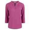Britneybluse med knapper