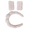 Headband and wrist wash band 