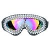 Skibrille Glam Sort
