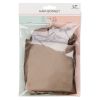 Hårbånd satin Beige