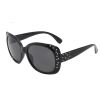 Solbrille Dame med steiner sort