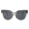 Solbrille Dame med glitter svart