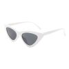 Solbrille Dame hvit