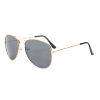 Solbrille Mann Aviator Metal gold/smoke